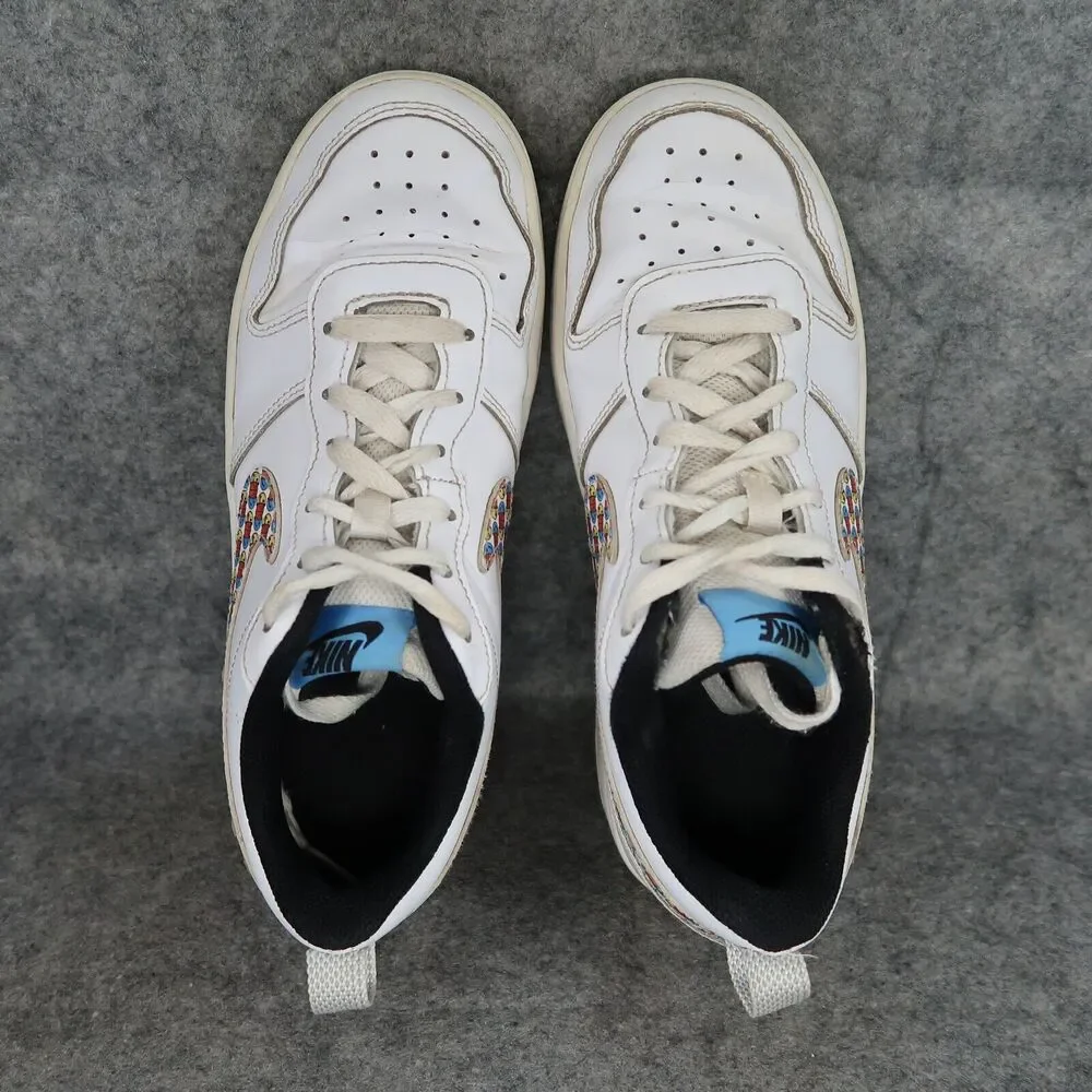Nike Shoes Kids 5 Sneakers Court Borough Low Athletic Trainers Basketball Swoosh - Picture 8 of 16
